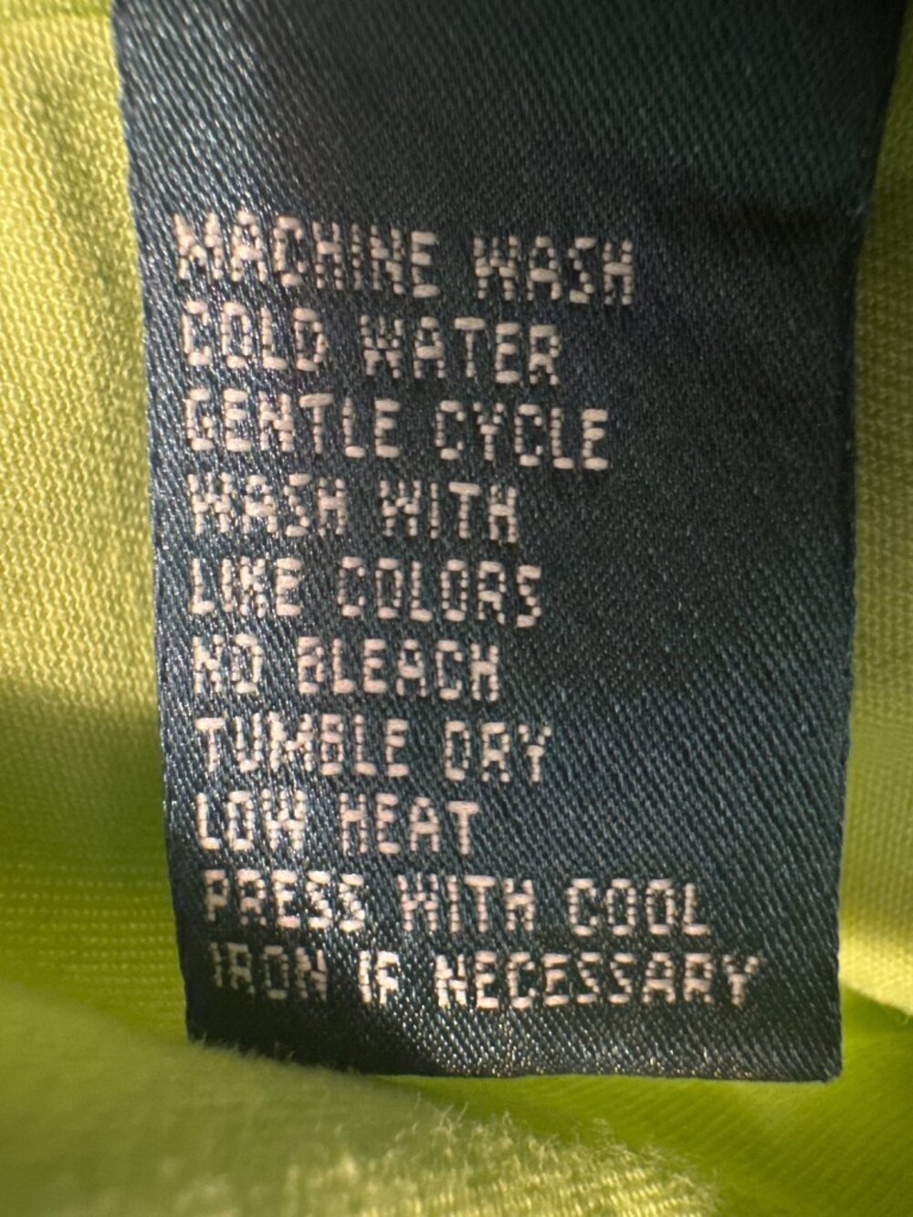 2/$30 Lauren Jeans Co. Ralph Lauren 14 Lime Green Stretch Cropped Pants - Picture 5 of 16